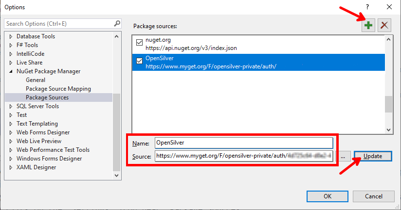 Manage NuGet Packages...