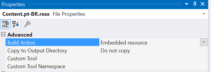 filesSetToEmbeddedResources