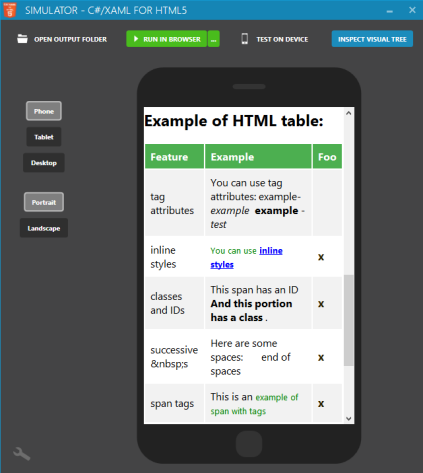 How to use the HtmlPresenter to put HTML/CSS in your XAML